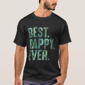 Pappy van kleinkinderen voor beste Pappy ooit T-shirt (Voorkant)