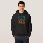 Pappy, want opa is voor oude man hoodie (Voorkant volledig)