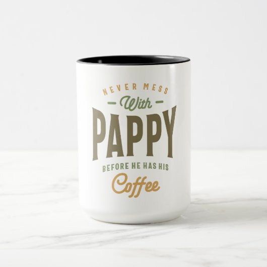 Pappy's Coffee Power! Papa en opa Mok (Midden)