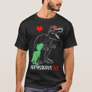Pappysaurus Papa Rex Autisme Bewustzijn Trotse Vad T-shirt