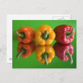 paprica briefkaart (Voorkant / Achterkant)