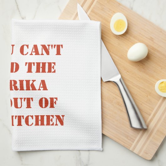 PAPRIKA KITCHEN TOWEL - SINAASAPPEL THEEDOEK (Quarter Fold)