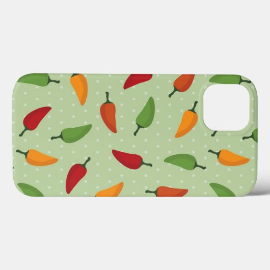 Paprika-patroon Case-Mate iPhone Case (Achterkant (horizontaal))