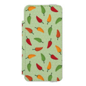 Paprika-patroon Incipio iPhone Portemonnee Hoesje (Voorkant Agenda)