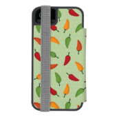 Paprika-patroon Incipio iPhone Portemonnee Hoesje (Agenda Achterkant)