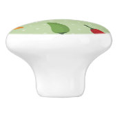 Paprika-patroon Keramische Knop (Zijkant)