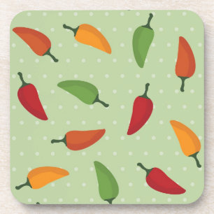 Paprika-patroon Onderzetter