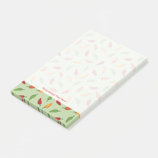 Paprika-patroon Post-it® Notes (Schuin)