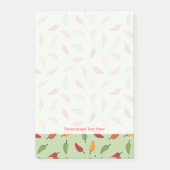 Paprika-patroon Post-it® Notes (Voorkant)