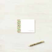 Paprika-patroon Post-it® Notes (Op bureau)