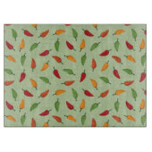 Paprika-patroon Snijplank (Voorkant)