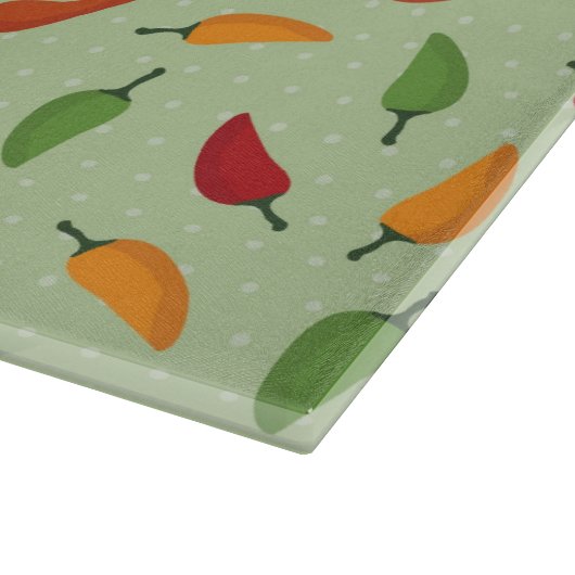 Paprika-patroon Snijplank (Hoek)