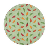 Paprika-patroon Snijplank (Voorkant)