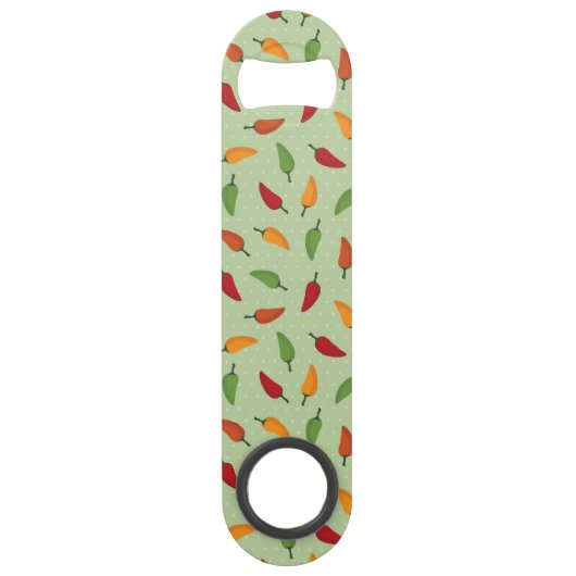 Paprika-patroon Speed Flessenopener (Voorkant)