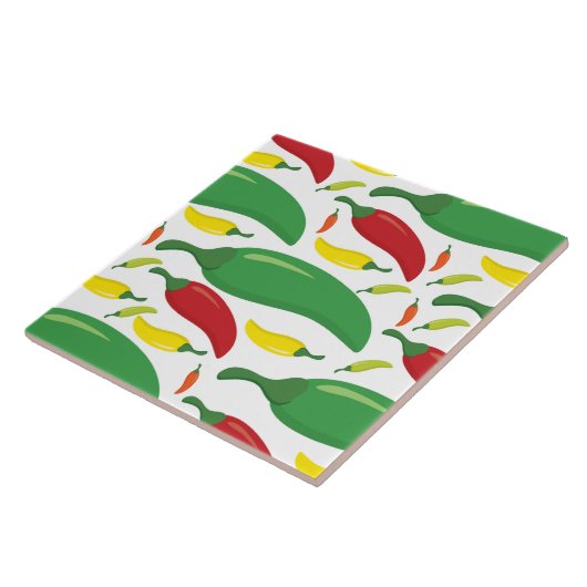 Paprika-patroon Tegeltje (Zijkant)