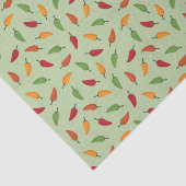 Paprika-patroon Tissuepapier (Detail)