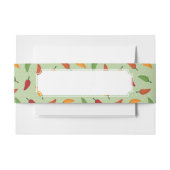 Paprika-patroon Uitnodigingen Wikkel (Voorkant Voorbeeld)