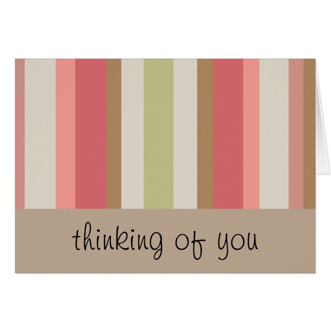 Paprika-streepjespatroon (Voorkant Horizontaal)