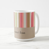 Paprika-streepjespatroon Koffiemok (Voorkant rechts)