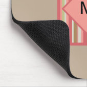 Paprika-streepjespatroon Muismat (Hoek)