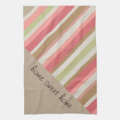 Paprika-streepjespatroon Theedoek (Verticaal)