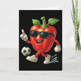 Paprika Voetbal Kaart