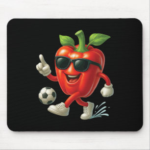 Paprika Voetbal Muismat