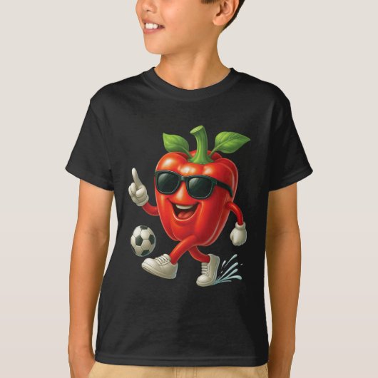 Paprika Voetbal T-shirt (Voorkant)
