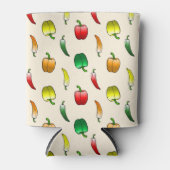 Paprika's en lange paprika's blikjeskoeler (Voorkant)