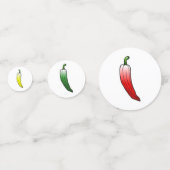 Paprika's en lange paprika's confetti (Achterkanten)