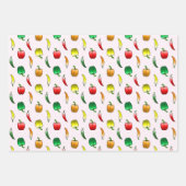 Paprika's en lange paprika's inpakpapier vel (Voorkant 2)