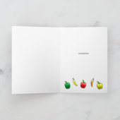 Paprika's en lange paprika's kaart (Binnen)