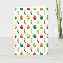 Paprika's en lange zoete pepers