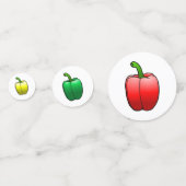 Paprika's en lange zoete pepers confetti (Voorkanten)