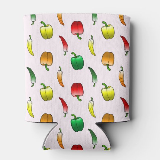 Paprika's en paprika's blikjeskoeler (Achterkant)