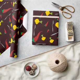 Paprika's En Uien Cadeaupapier