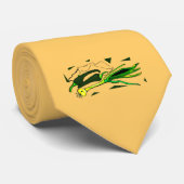 paprika's met groene stropdas (Opgerold)