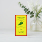 paprika's visitekaartje (Staand voorkant)