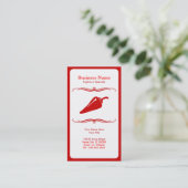 paprika's visitekaartje (Staand voorkant)