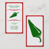 paprika's visitekaartje (Voorkant / Achterkant)