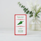 paprika's visitekaartje (Staand voorkant)