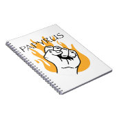 paprylaat notitieboek (Rechterzijde)