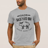 Pap's Backyard BBQ | Varkensvlees | T-shirt (Voorkant)