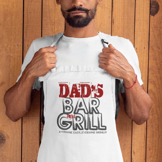 Pap's Bar en Grill Apron Standaard Schort