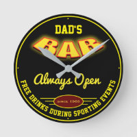 Pap's Bar Yellow Neon-effect Vrije Drinken