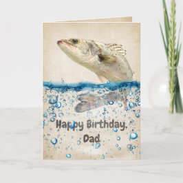 Pap's Birthday Fish in Water Kaart