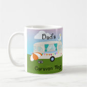 Pap's Caravan, White, 11 oz Classic White Mok (Links)
