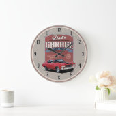 Pap's Chevelle Garage Large Clock Grote Klok (Huis)