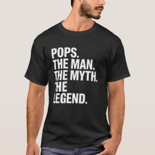 Paps De Man De Mythe De Legende Grappige Vaderdag  T-shirt