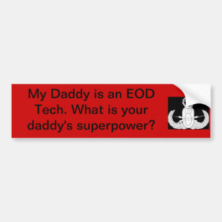 Pap's EOD Superpower Bumpersticker